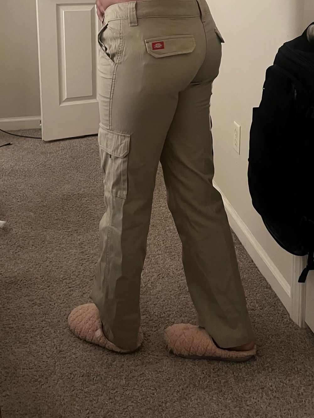 Dickies Women's Tan Cargo Work Pants